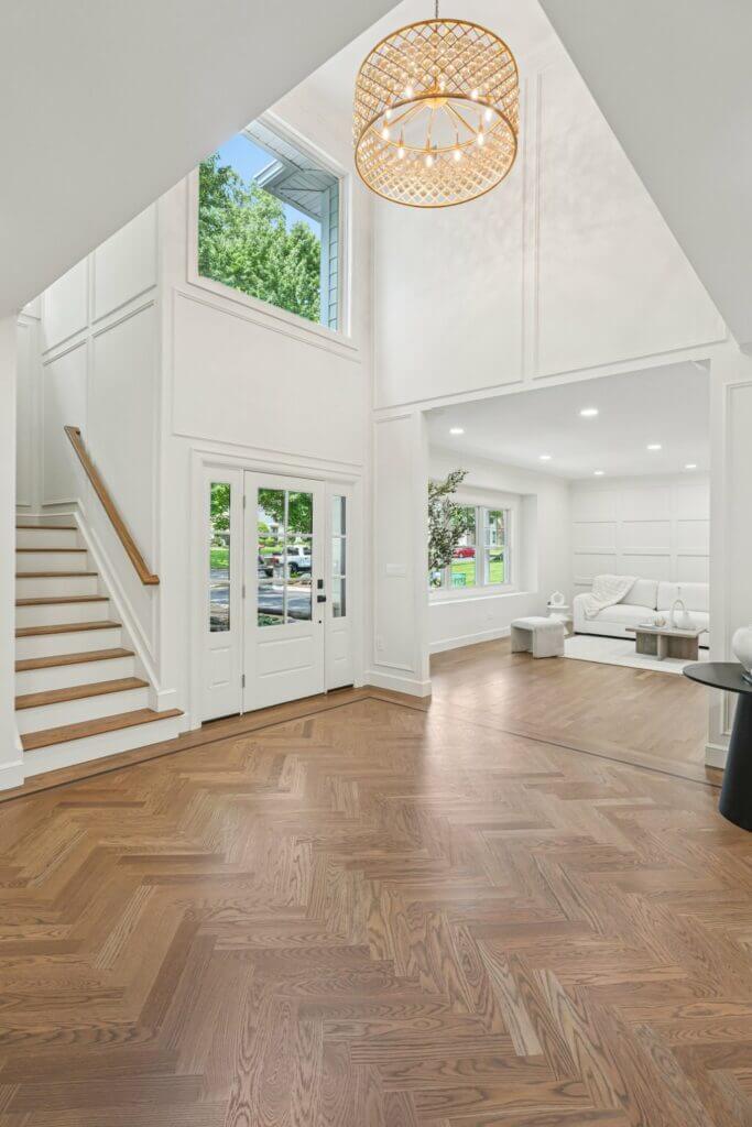 Foyer of Interior Home Remodel